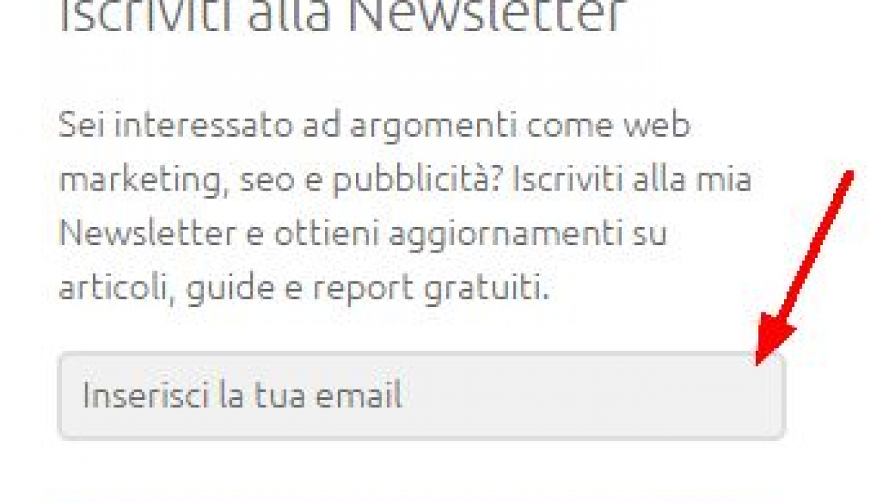 Modulo Newsletter Yikes